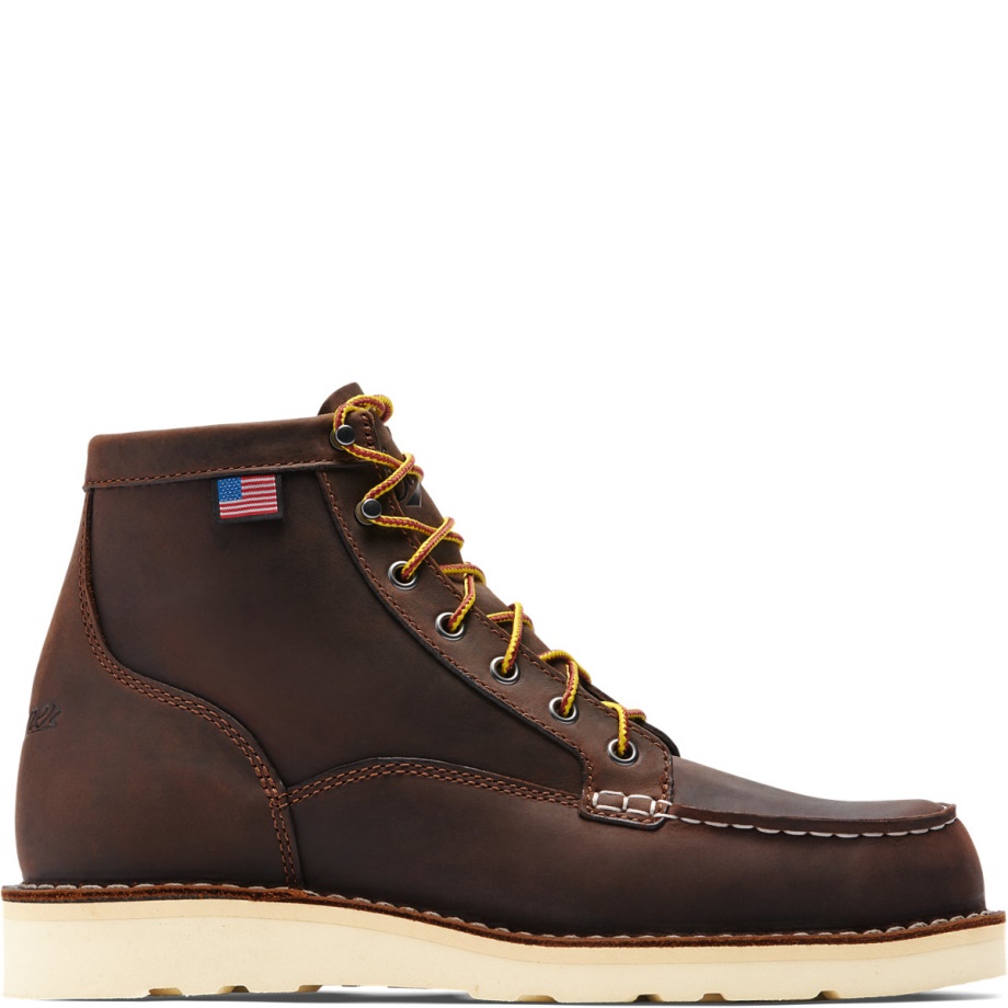 Bull Run Moc Toe 6 Brown Danner