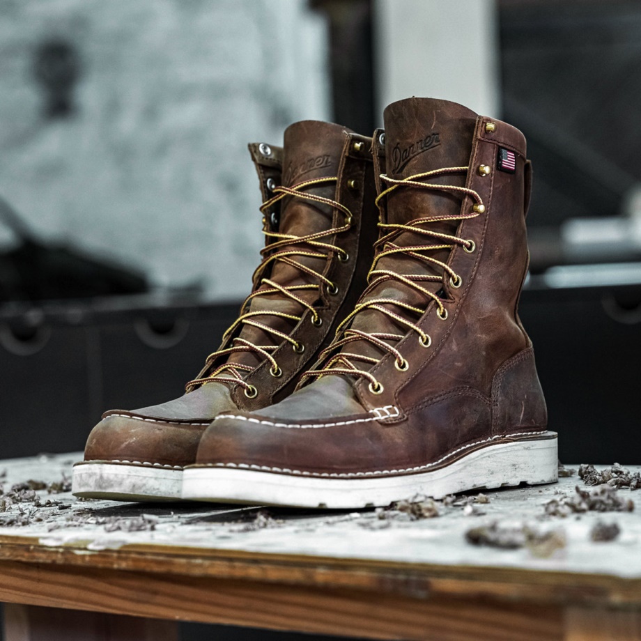 Danner Bull Run Moc Toe 8 Tobacco