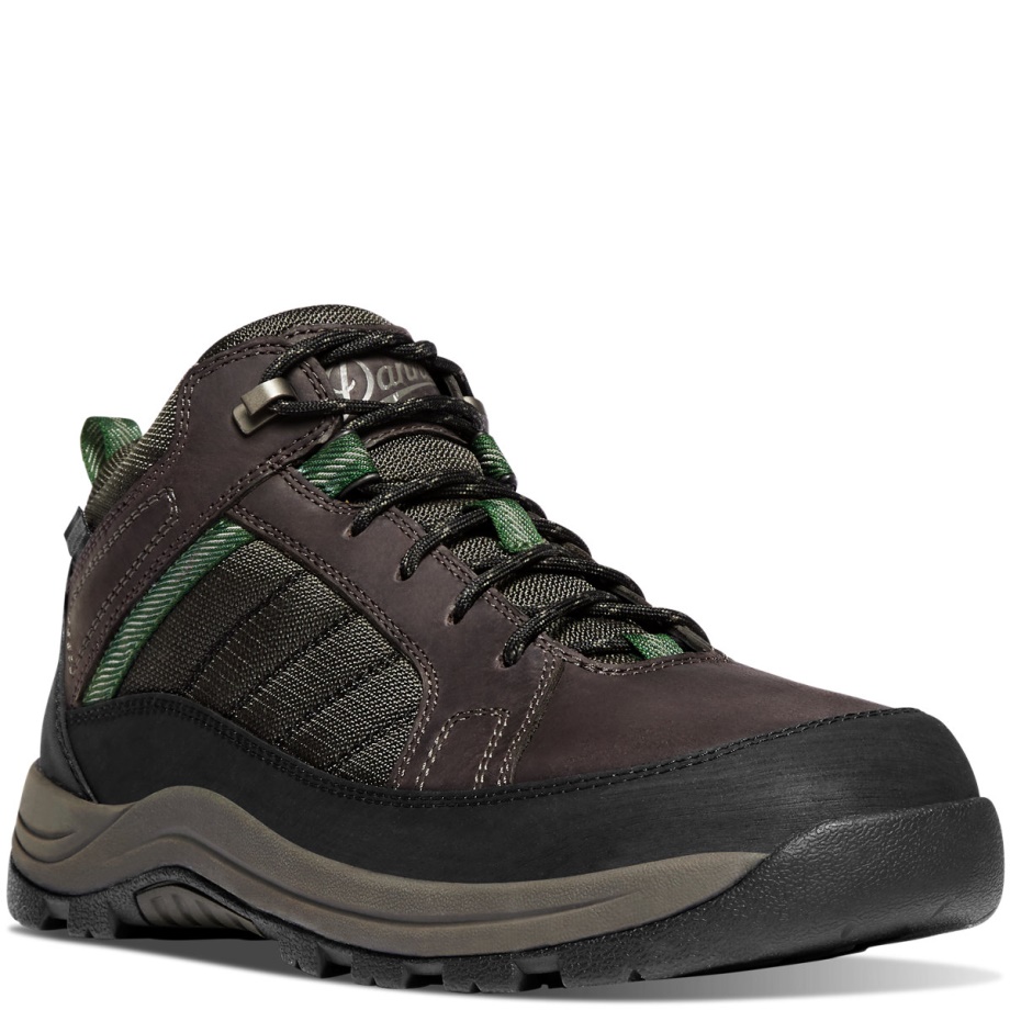 Danner Riverside Brown/Green Steel Toe