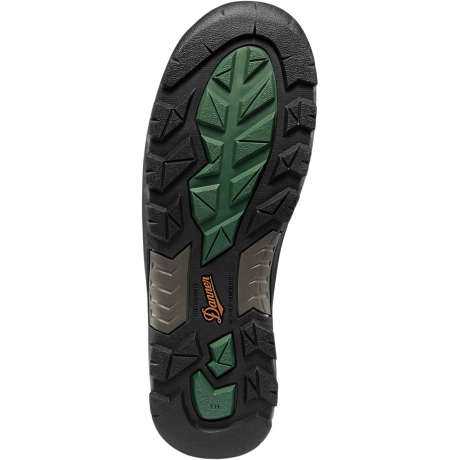 Danner Riverside Brown/Green Steel Toe