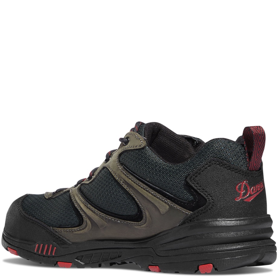 Danner Springfield Low 3 Gray/Red Composite Toe
