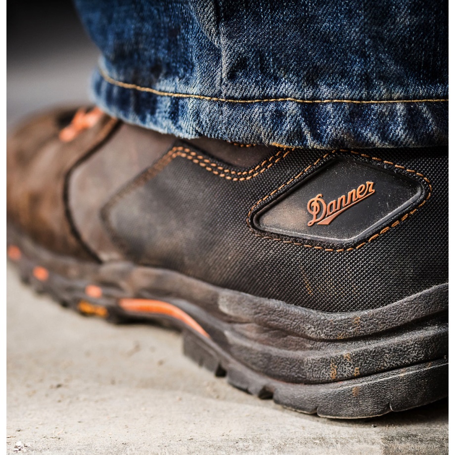 Danner Vicious 4.5 Brown/Orange Composite Toe