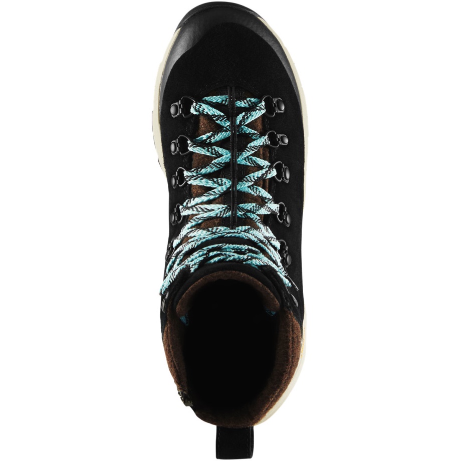 Danner Women's Arctic 600 Side-Zip 7 Black/Spark Blue 200G