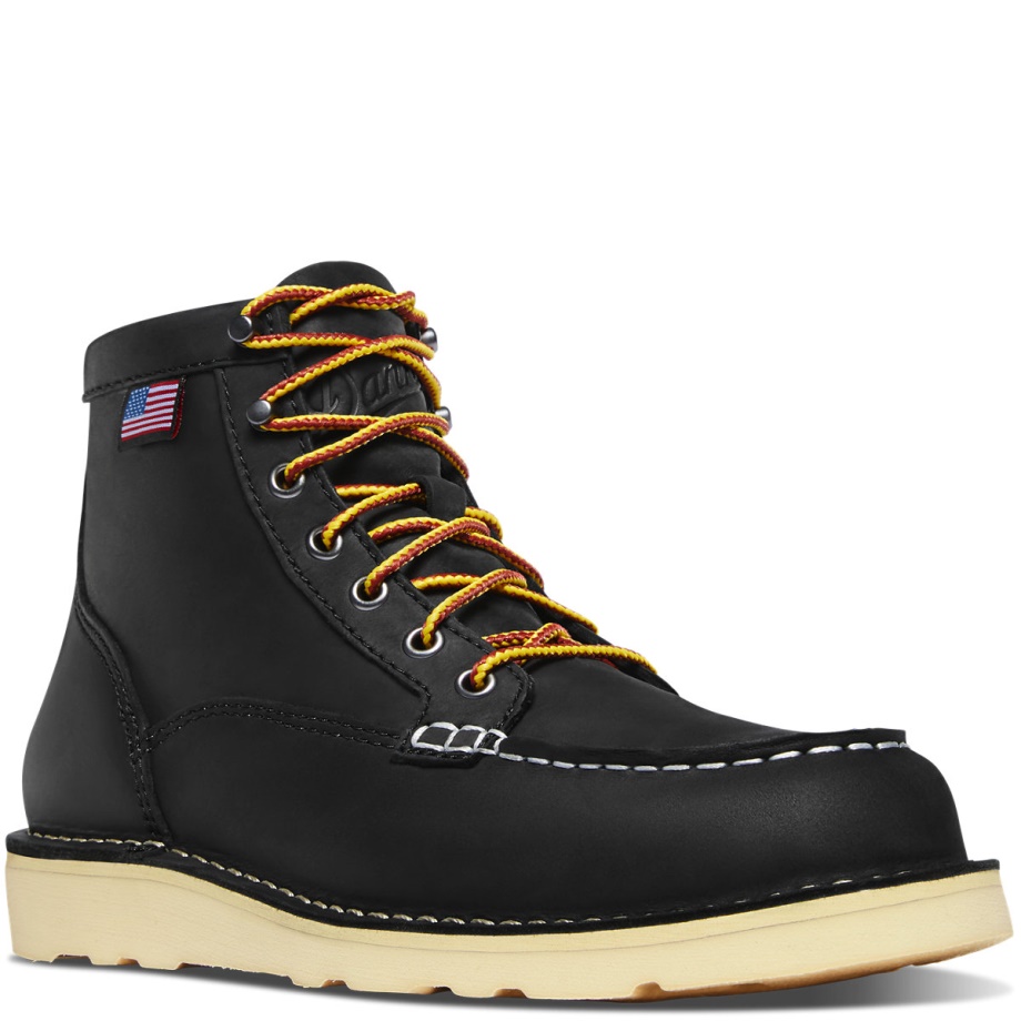 Danner Women's Bull Run Moc Toe 6 Black