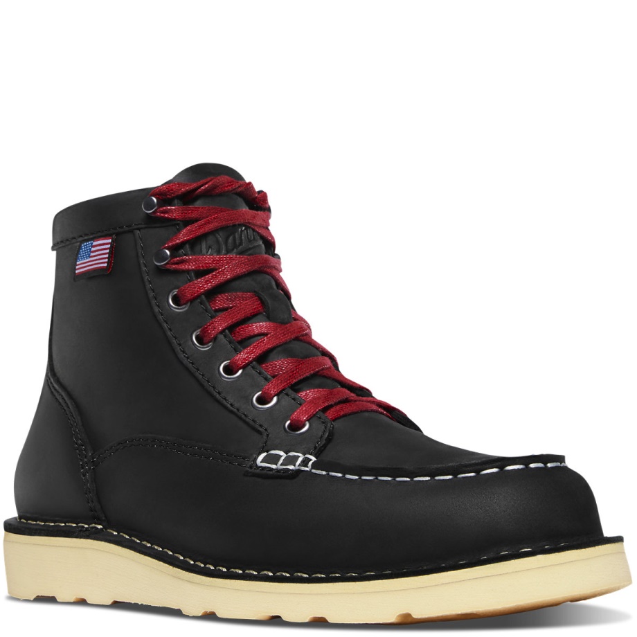 Danner Women's Bull Run Moc Toe 6 Black