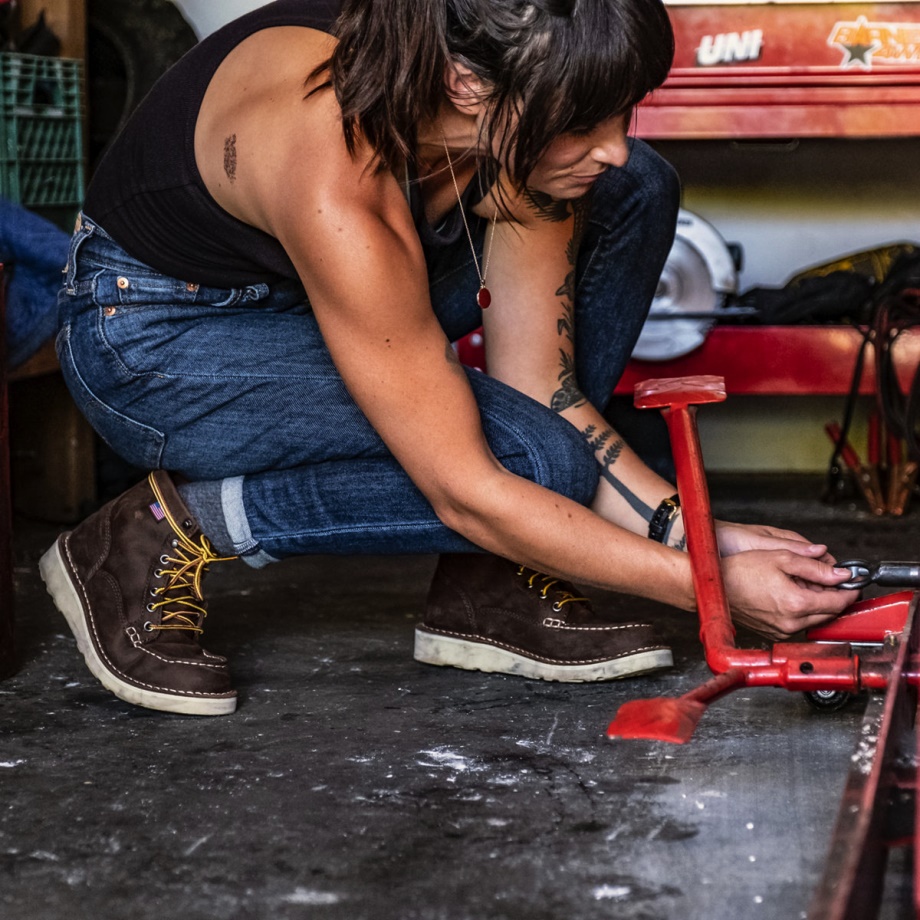 Danner Women's Bull Run Moc Toe 6 Brown