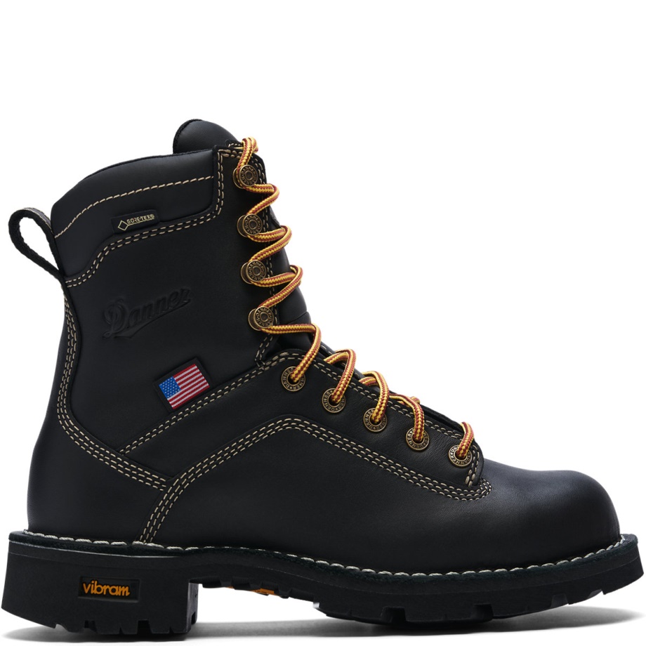 Danner Women's Quarry USA Black Alloy Toe