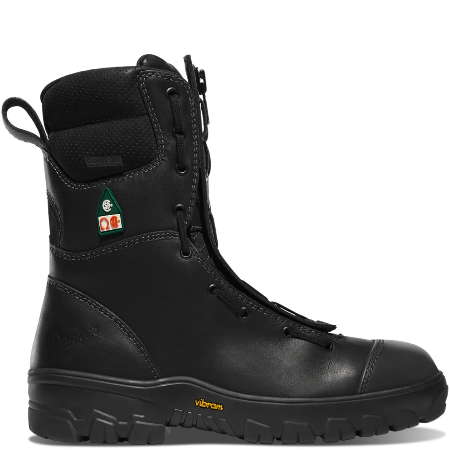 Modern Firefighter 8 Black Composite Toe Danner