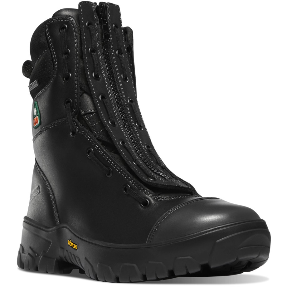 Modern Firefighter 8 Black Composite Toe Danner