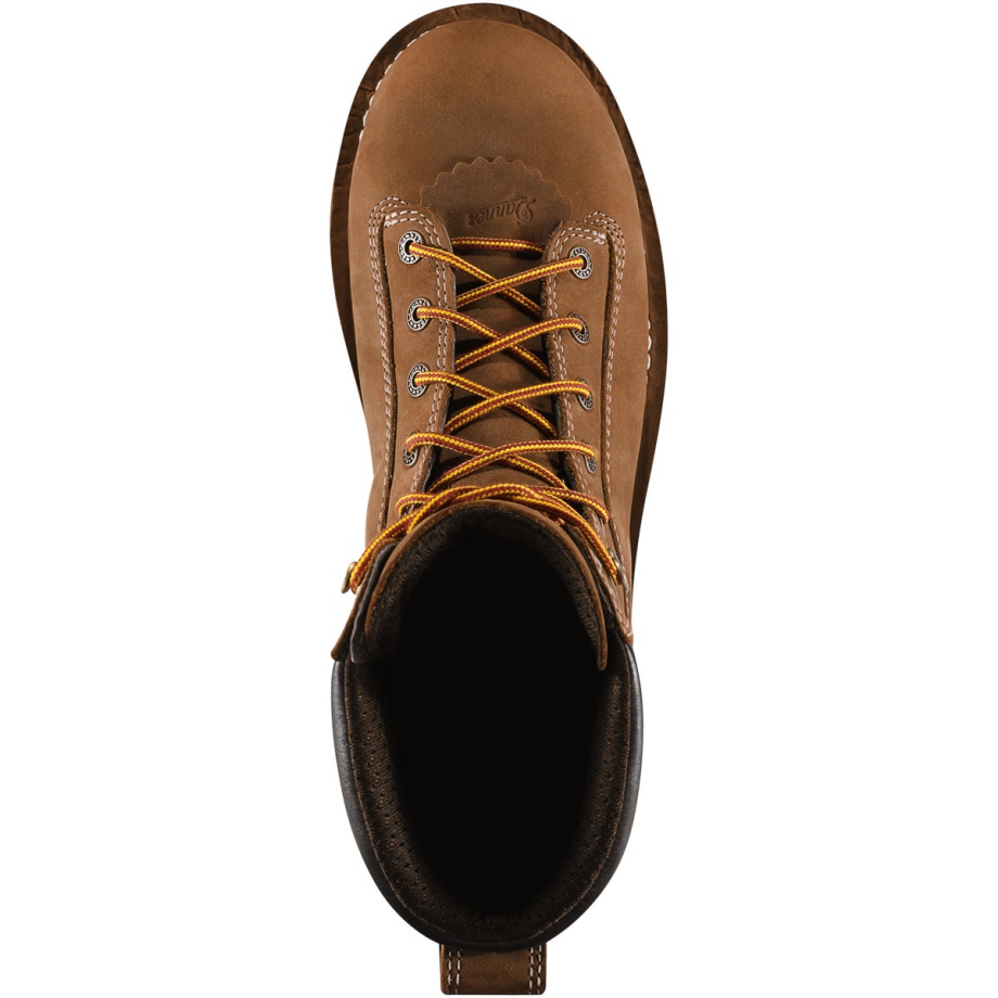 Quarry USA Distressed Brown Alloy Toe Danner