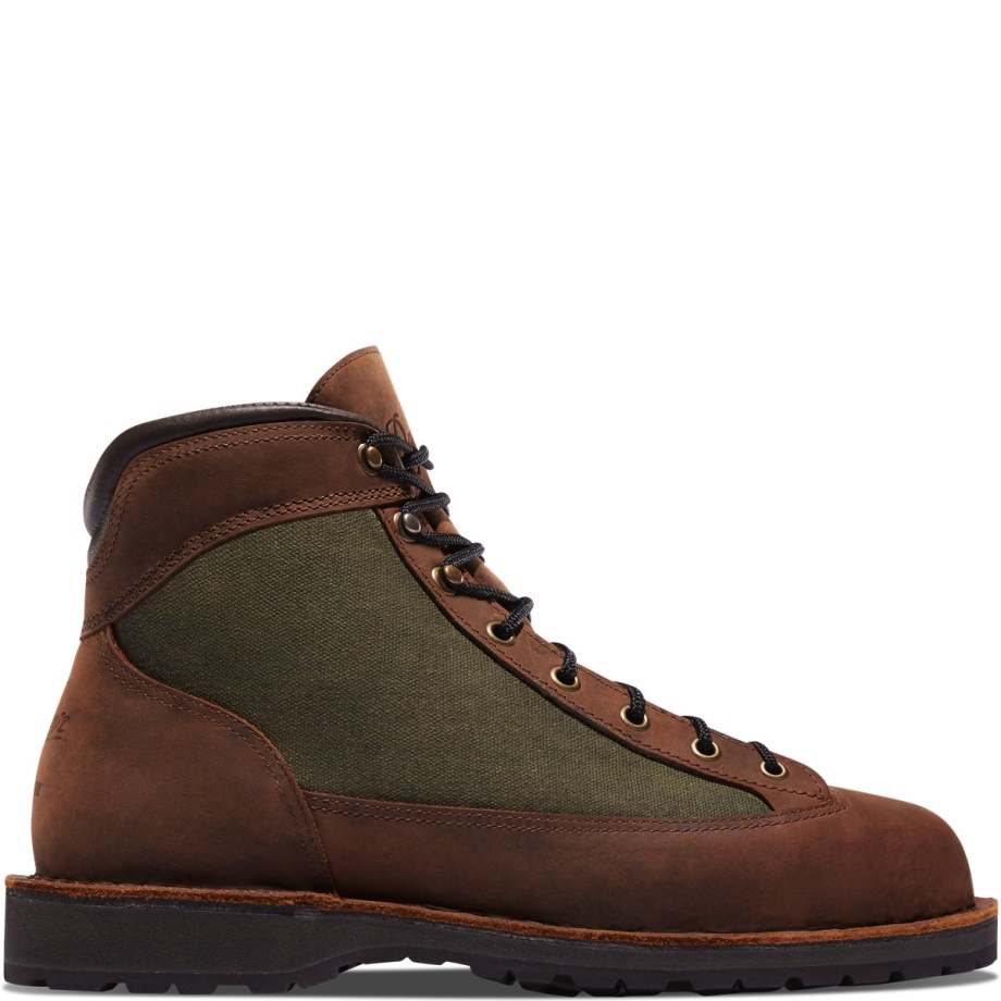 Ridge Dark Brown/Forest Green Danner