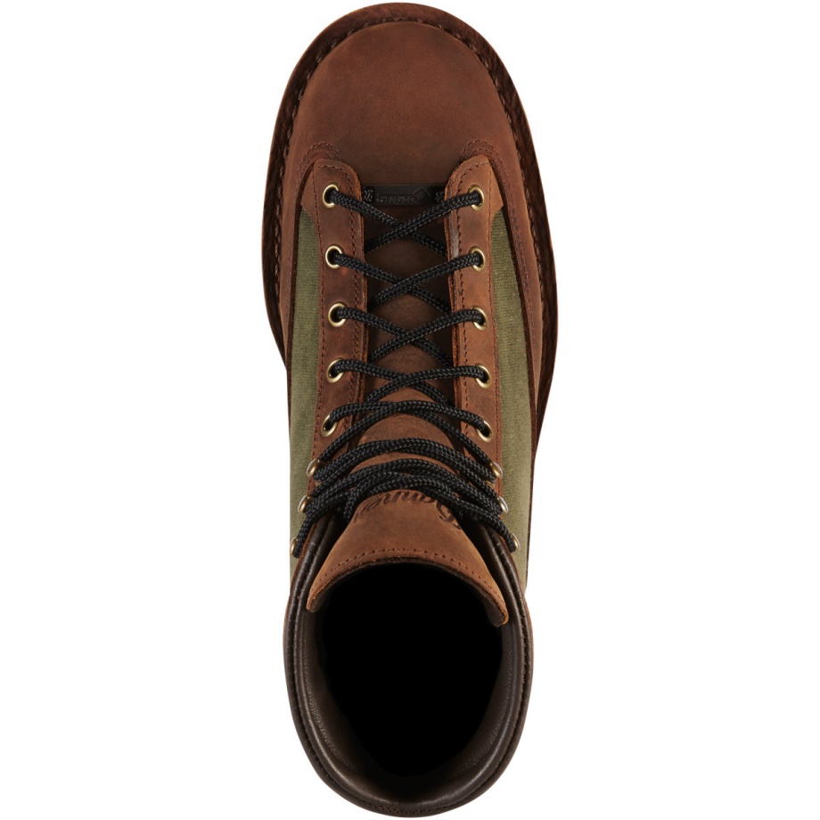 Ridge Dark Brown/Forest Green Danner