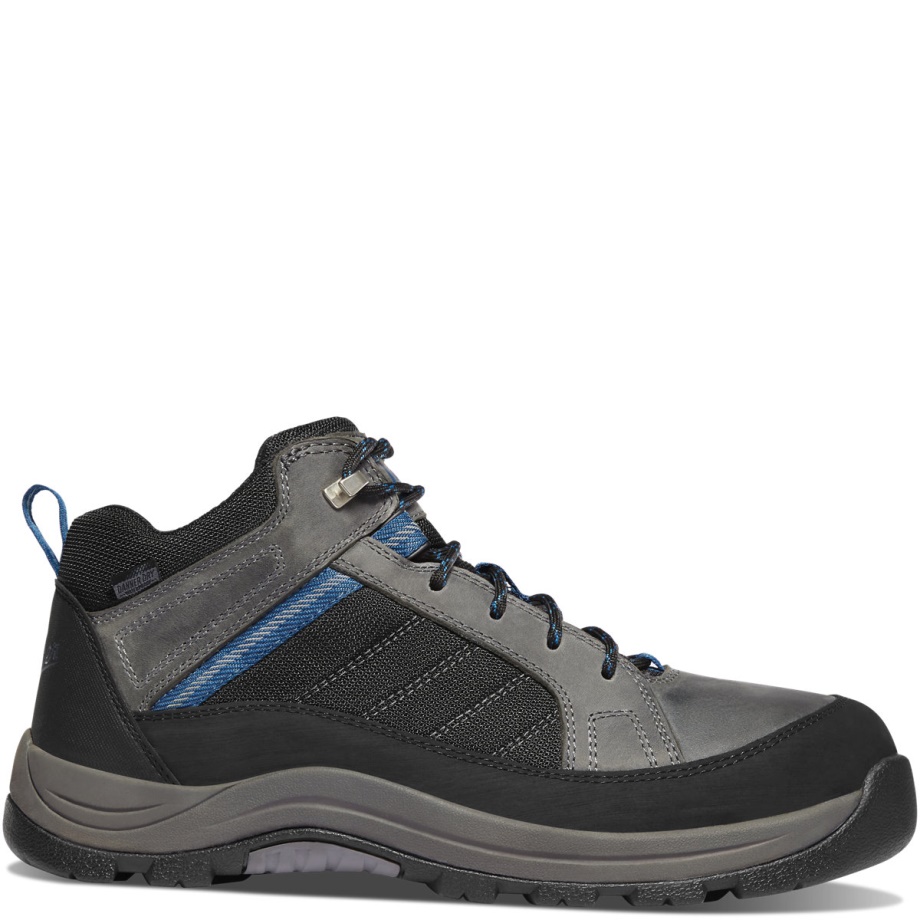 Riverside Gray/Blue Steel Toe Danner
