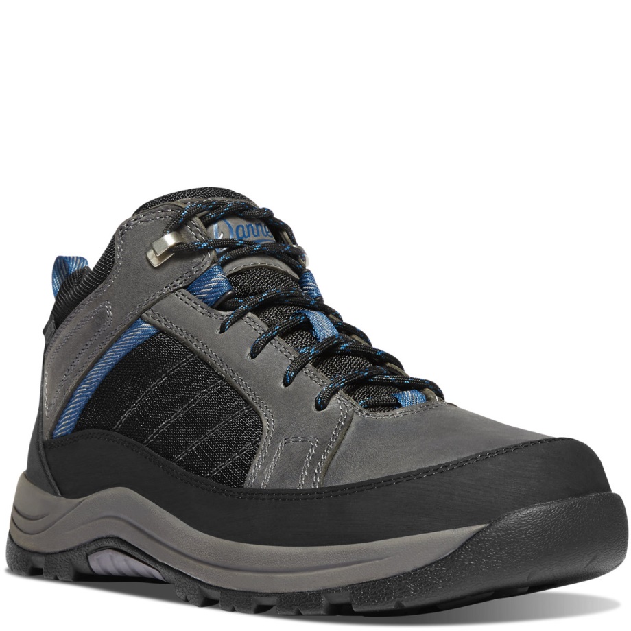 Riverside Gray/Blue Steel Toe Danner