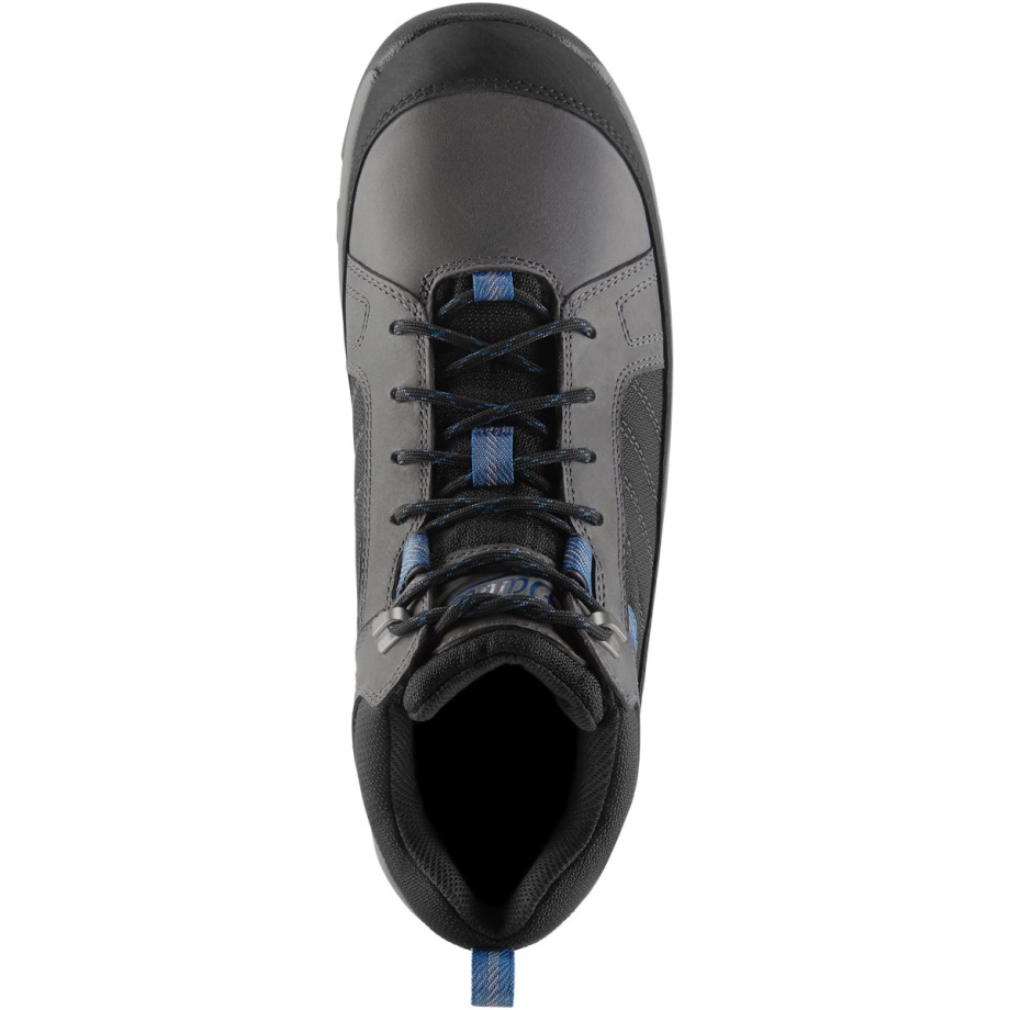Riverside Gray/Blue Steel Toe Danner