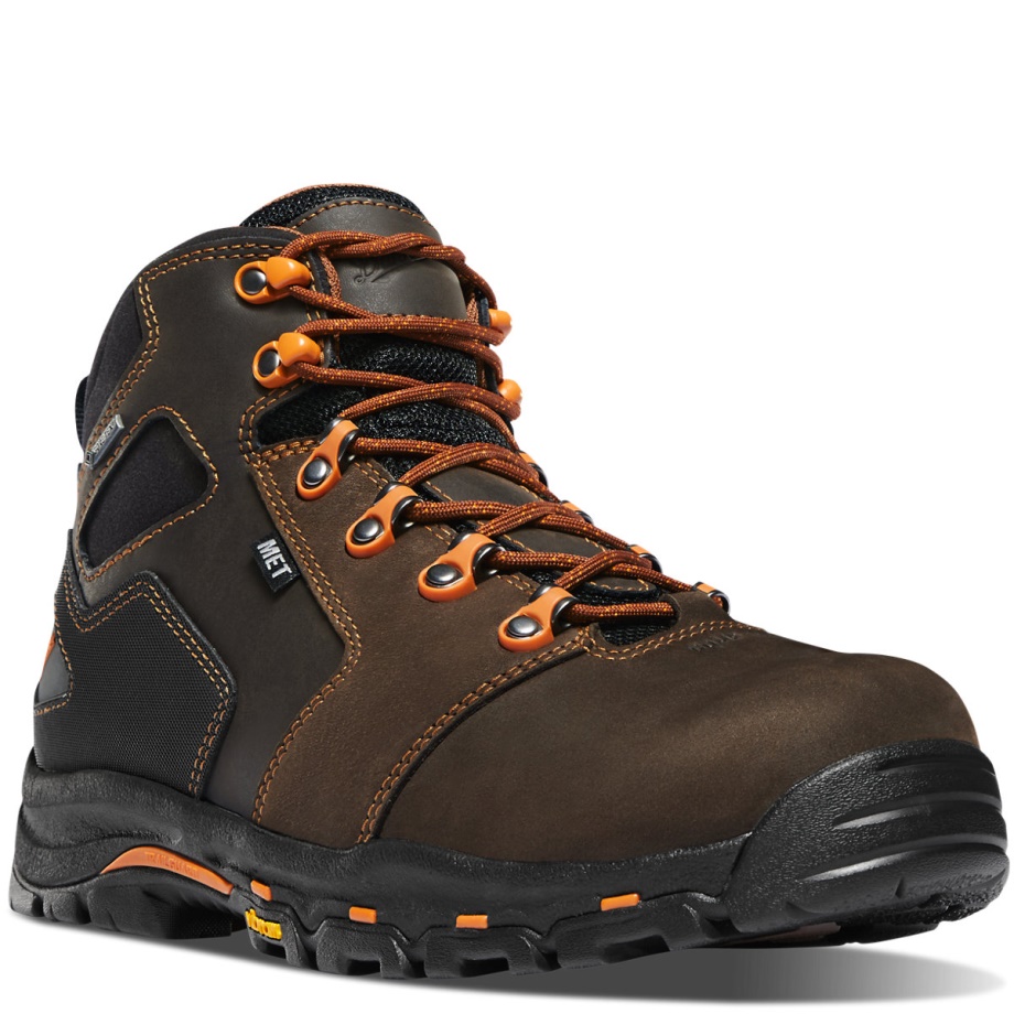 Vicious 4.5 Brown/Orange Danner