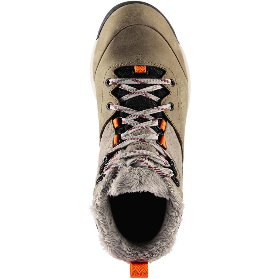 Women's Inquire Mid Insulated Hazelwood/Tangerine/Red Danner